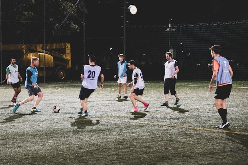 Play Friendly Football Soccer in Vienna