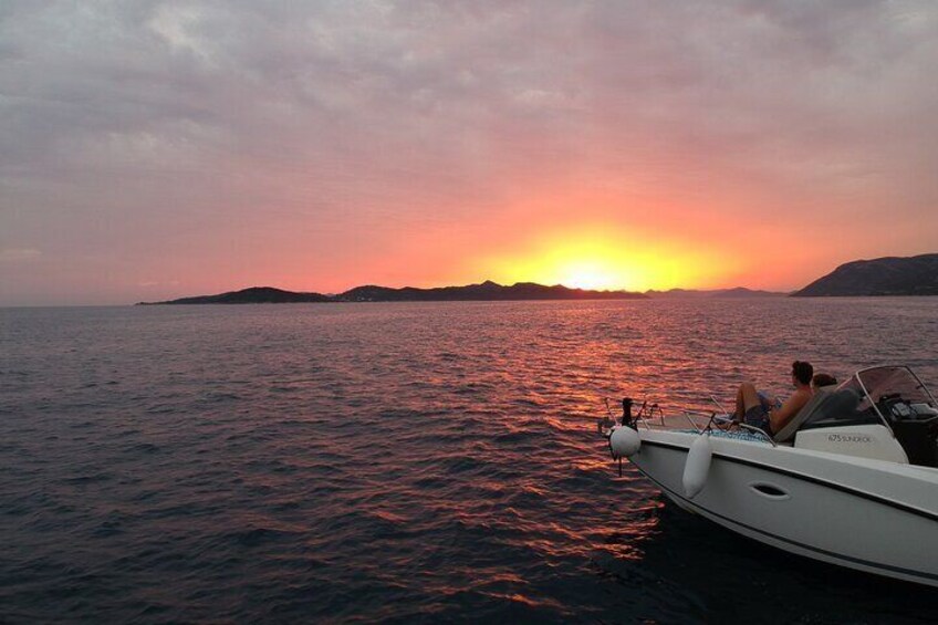 Dubrovnik Sunset Private Speed Boat Tour