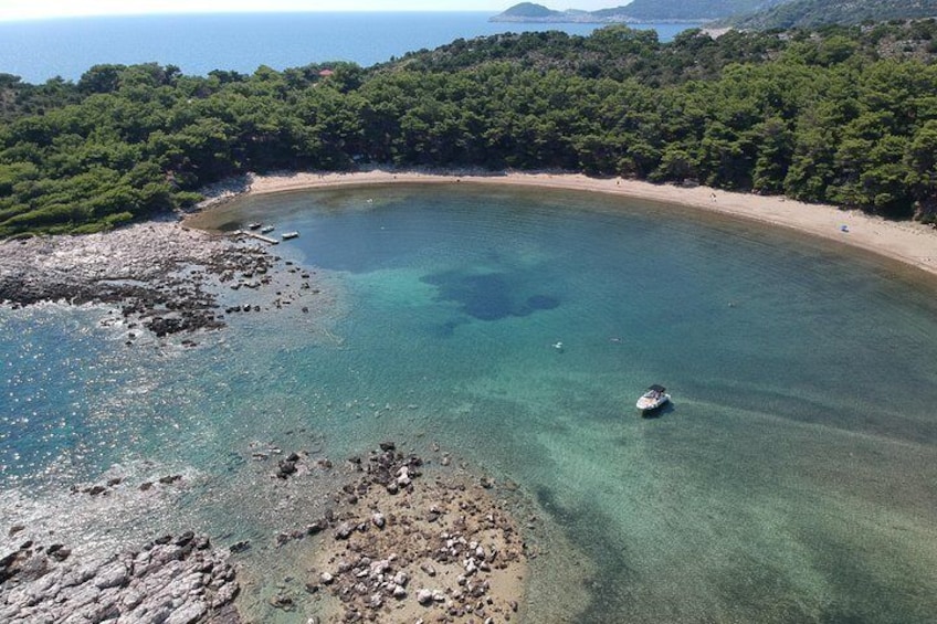 8 hours Mljet Island Private Tour by Quicksilver 675