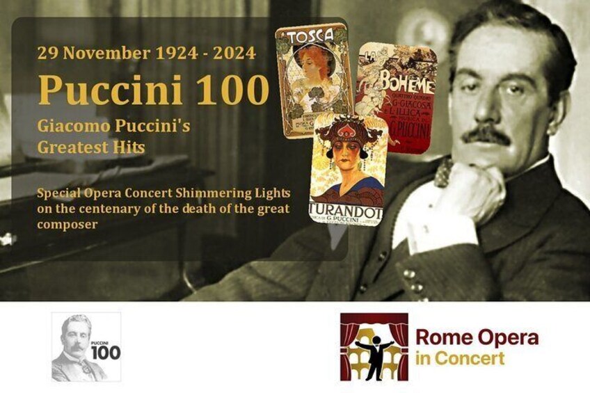 Rome: Puccini's Greatest Hits, Opera Concert with Aperitif