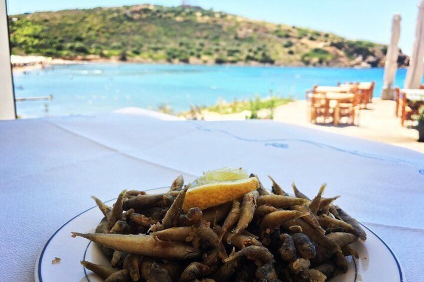 Seafood at Traditional Tavern by the Temple