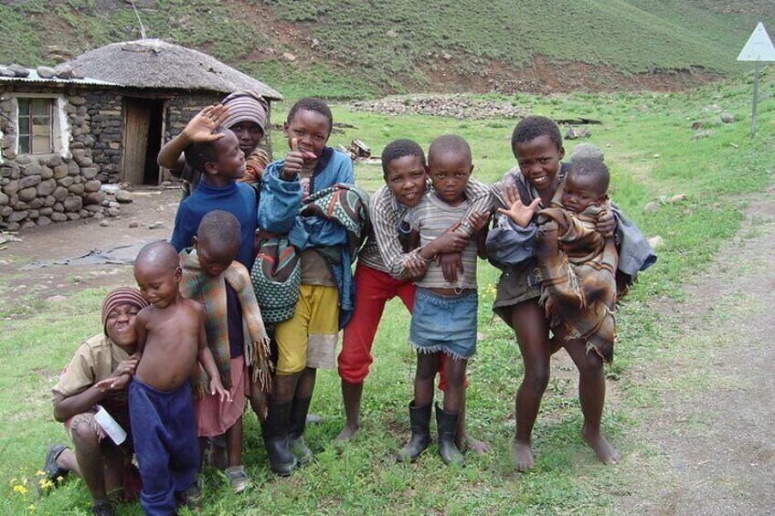 Meet the family in Lesotho