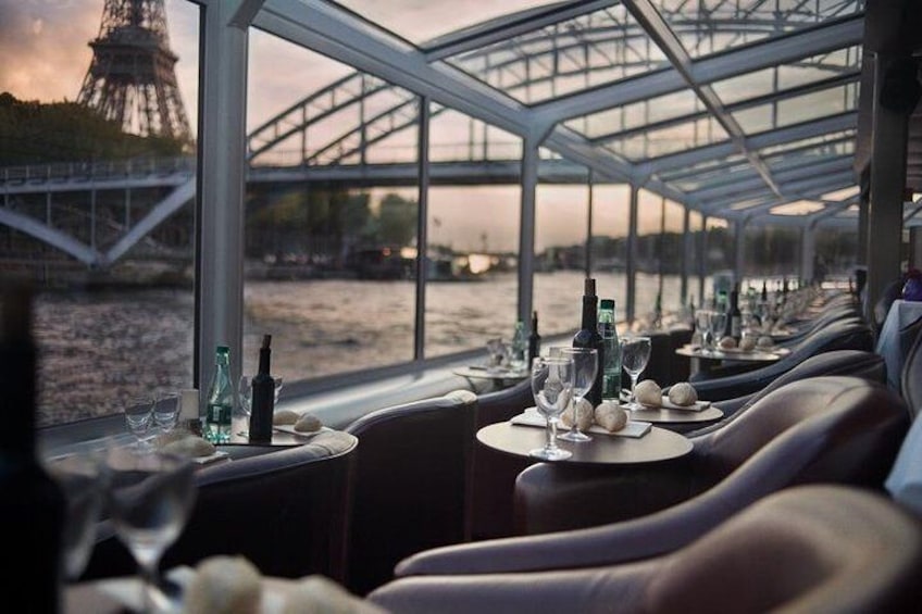 Paris en Scene Boat 3-Course Dinner Cruise