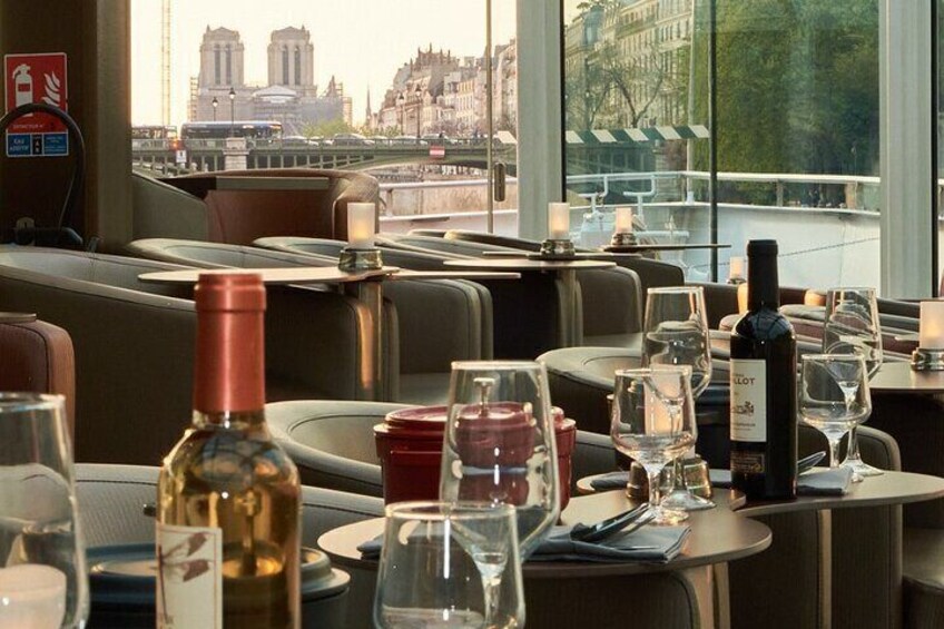 Paris en Scene Boat 3-Course Dinner Cruise
