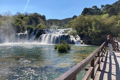 Von Zadar, Krka Wasserfälle Tagestour einfach, komfortabel, sicher