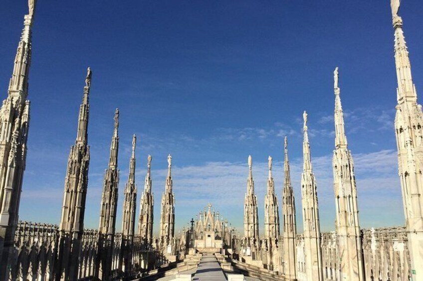 Show item 1 of 6. Skip the Line: Milan Cathedral Rooftop Ticket