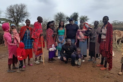 Masai village day tour.