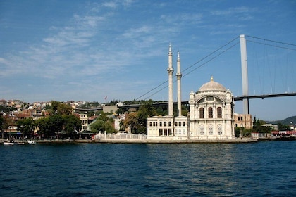 伊斯坦布爾的博斯普魯斯海峽和黑海半日遊輪包括指南和午餐