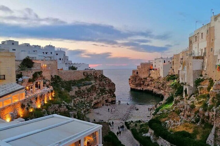 visit of POLIGNANO a MARE with Lunch Included 