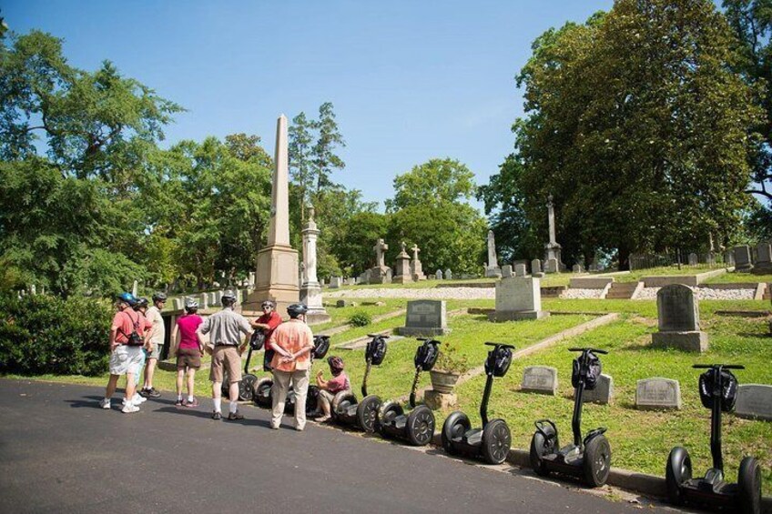 Visit The Hollywood Cemetery in Richmond by Segway