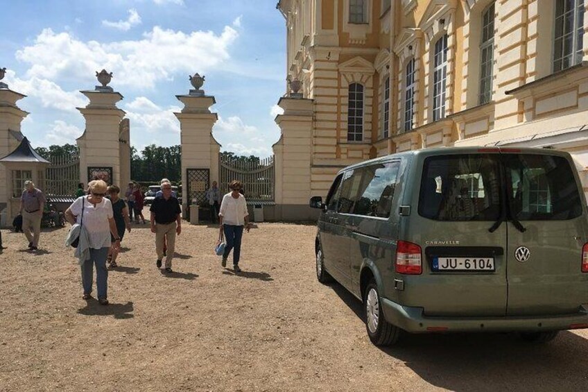 Rundale Palace garden gates