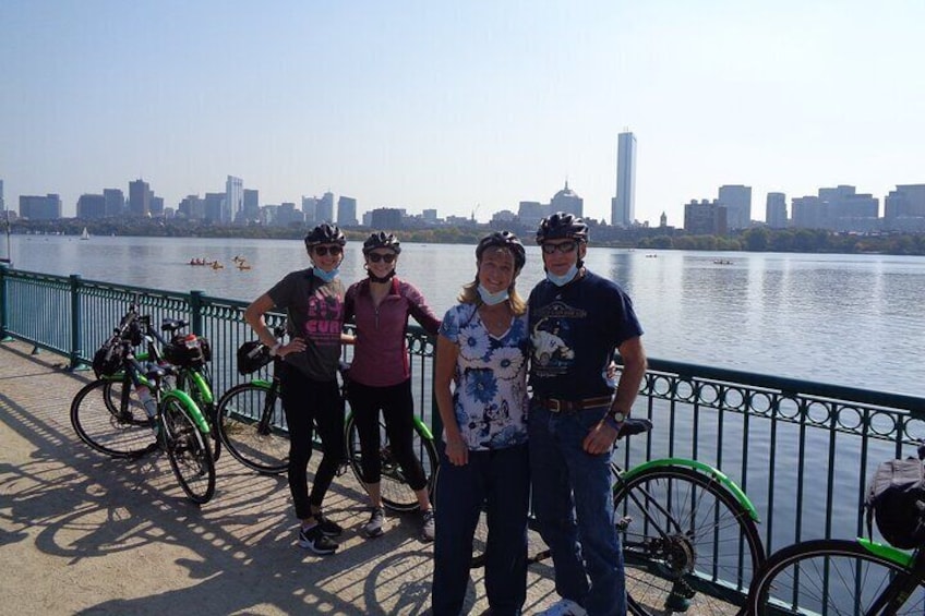 Ride over to Cambridge for great views of the Boston skyline.
