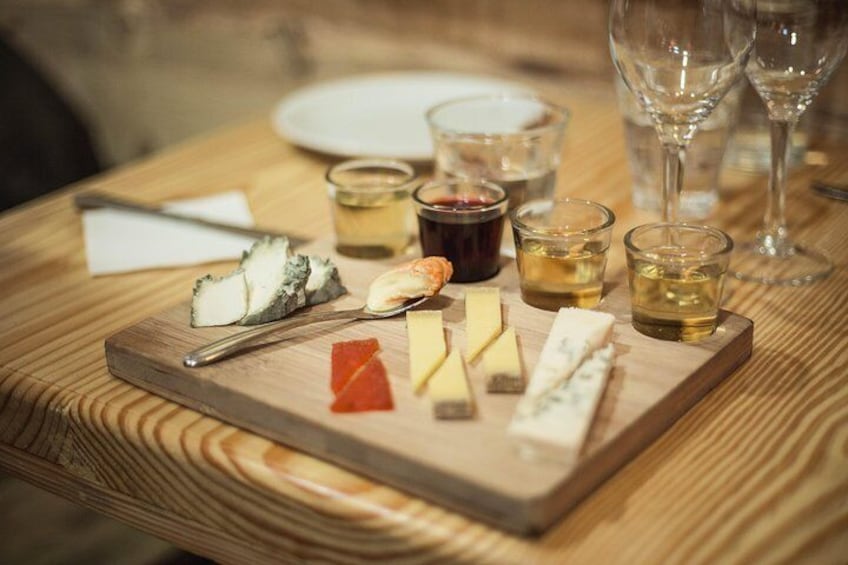 cheese and wine pairing