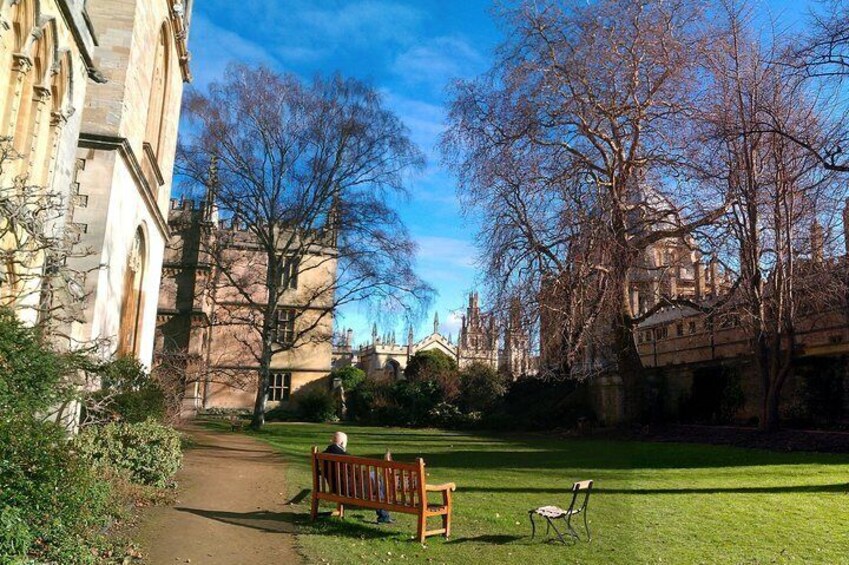 Exeter college, where Tolkien was a student