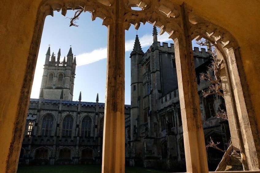 Magdalen college quad views again