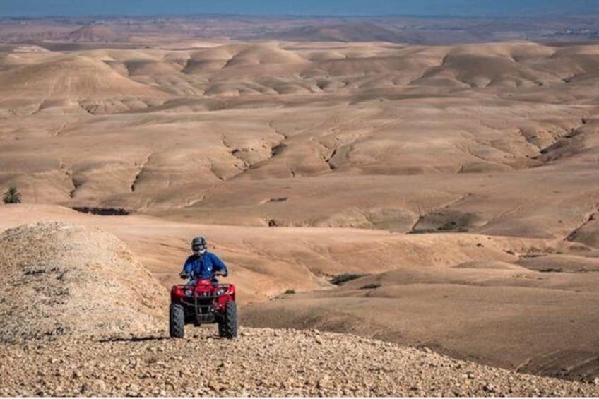 visite du désert d' Agafay en quad