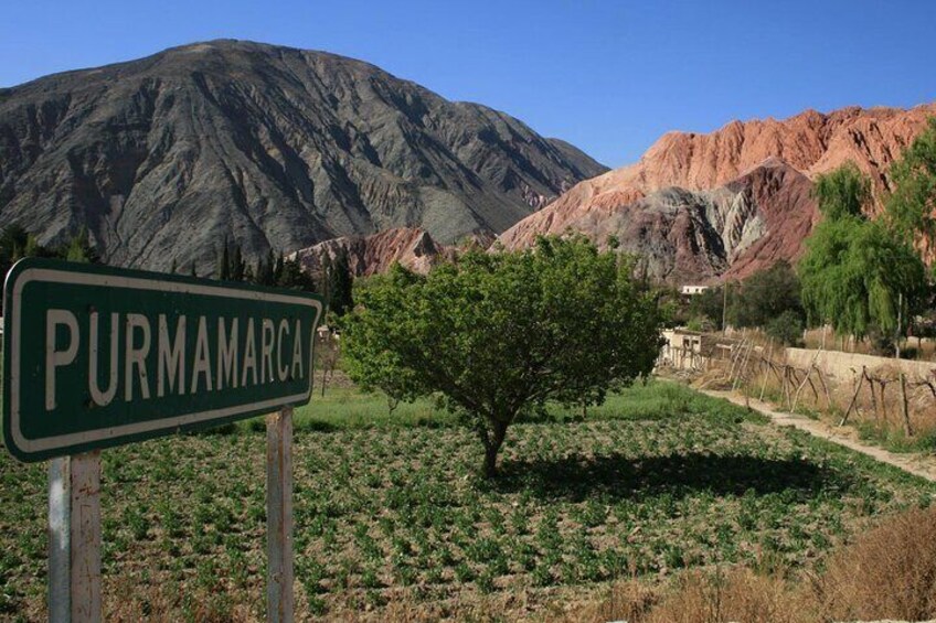 Excursion to Humahuaca & Purmamarca with 7-color Hill, from Salta