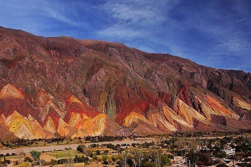 Excursion to Humahuaca & Purmamarca with 7-color Hill, from Salta