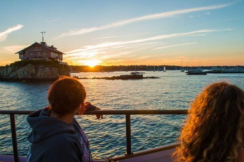 View beautiful sunsets on the water