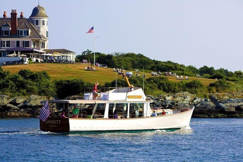 Narrated Sunset Sightseeing Cruise from Newport