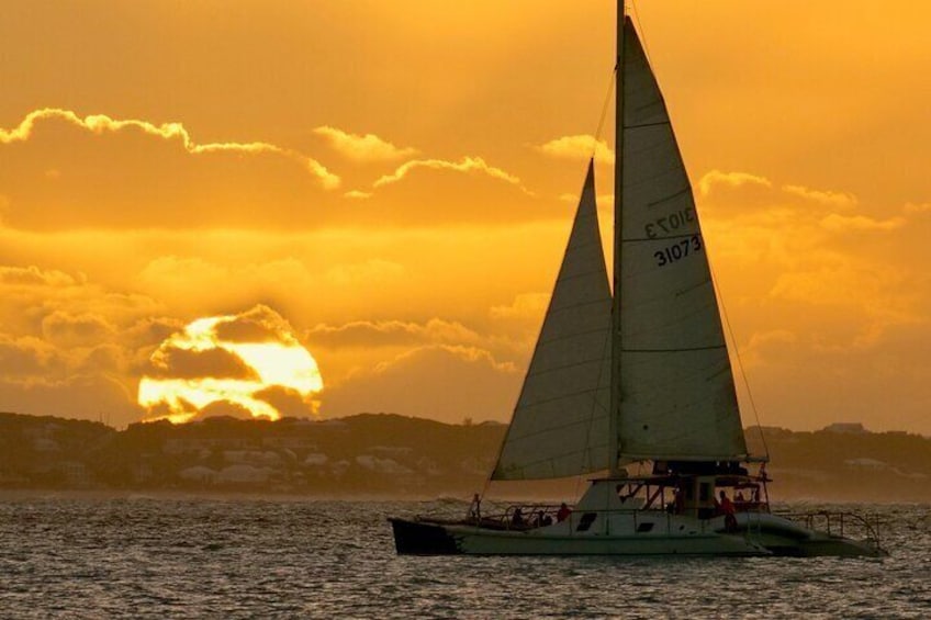 2 Hour Champagne Sunset Cruise from Grace Bay, Providenciales