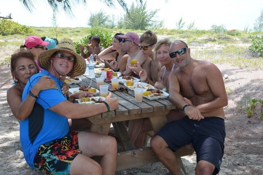 Full Day Beach BBQ Lunch & Snorkeling Excursion in Grace Bay