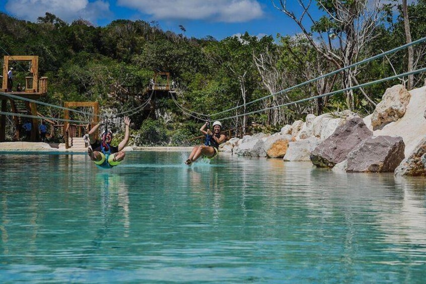 Zip Line Eco Splash