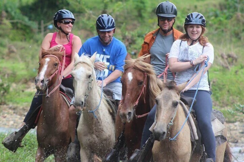 Punta Cana River Horseback Riding and Zipline Tour