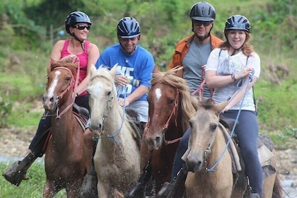 Punta Cana River Horseback Riding and Zipline Tour