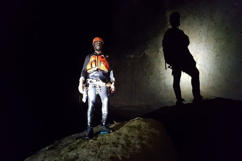 Night canyon tour in Dominica