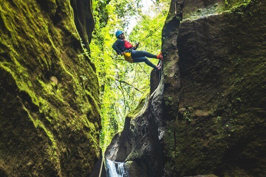 This is how the canyon in the 
day looks like