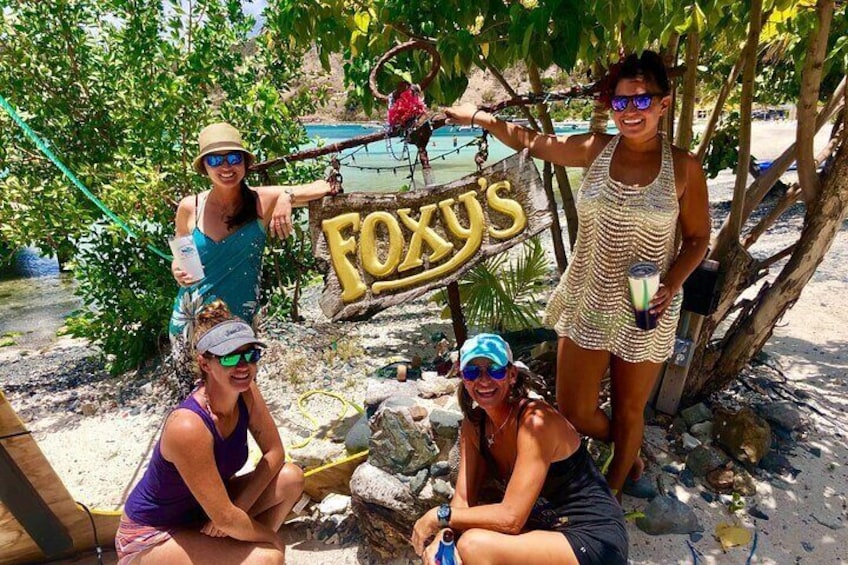 BVI - Beach Bar Tour (Foxy's, Soggy Dollar, Willy-T)