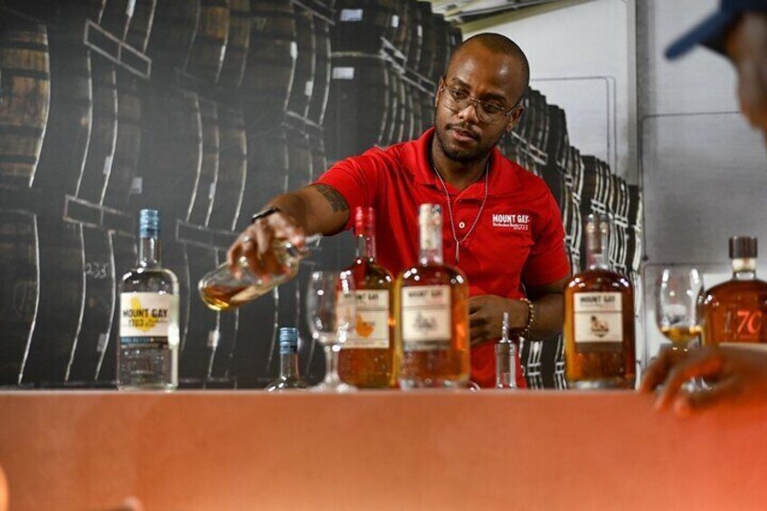 Mount Gay Signature Rum Tasting in Barbados