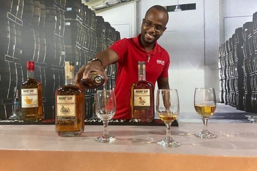 Mount Gay Signature Rum Tasting in Barbados