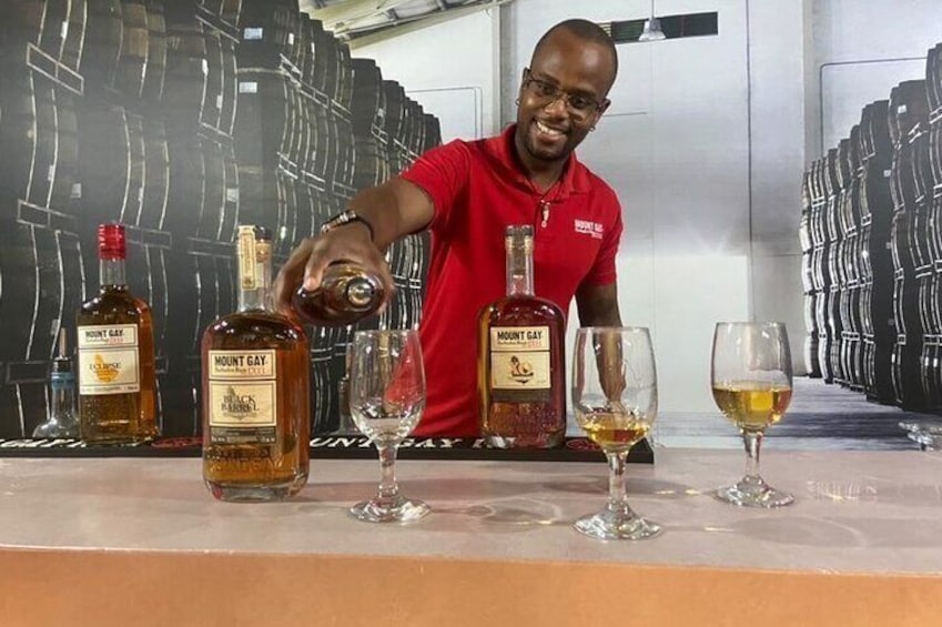 Mount Gay Signature Rum Tasting in Barbados