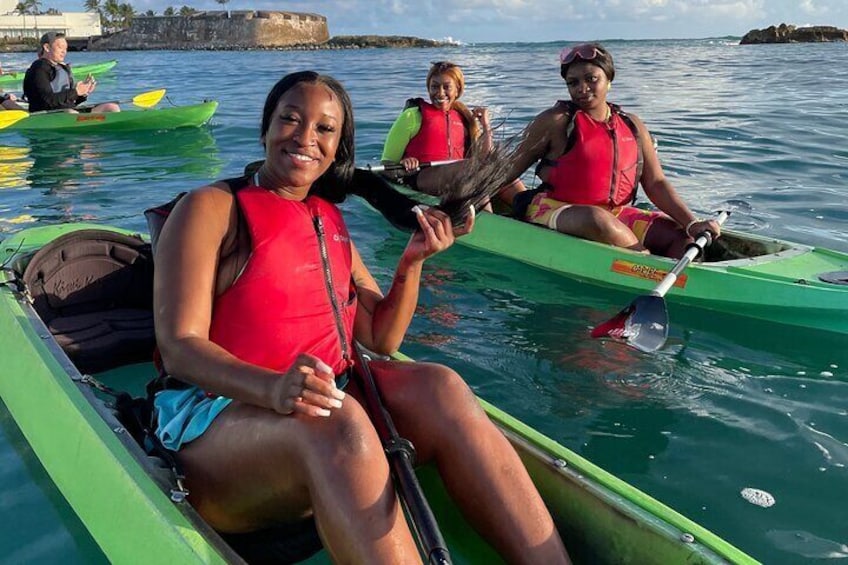 5pm “Afternoon Tour” 
(No LED glow but a beautiful time to be on the Lagoon). 