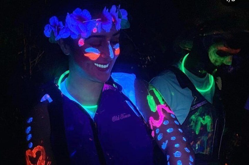 LED Night Kayak - Condado Lagoon - Guided Excursion