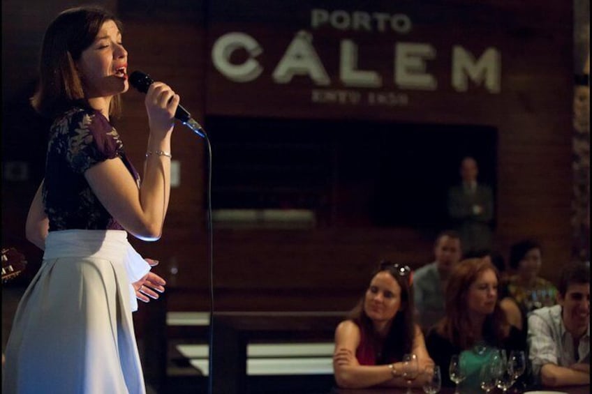 Fado in Porto - Cálem Porto Wine Cellars