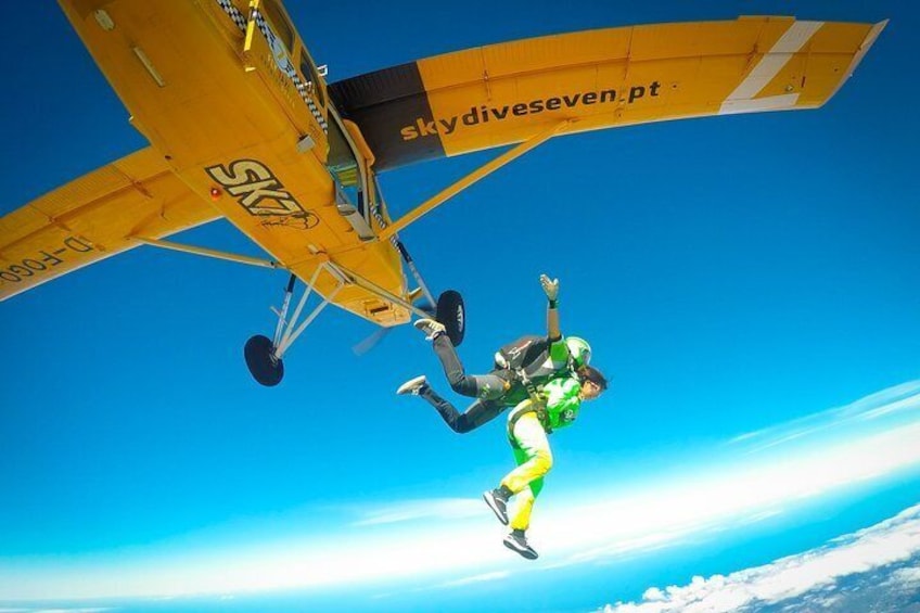 Tandem Skydive Exit 