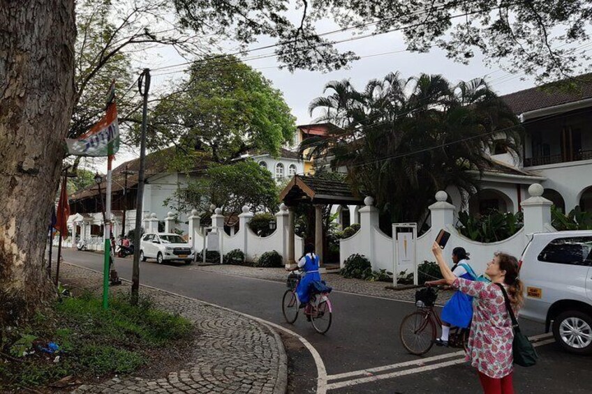 Another view of Fort Kochi heritage.