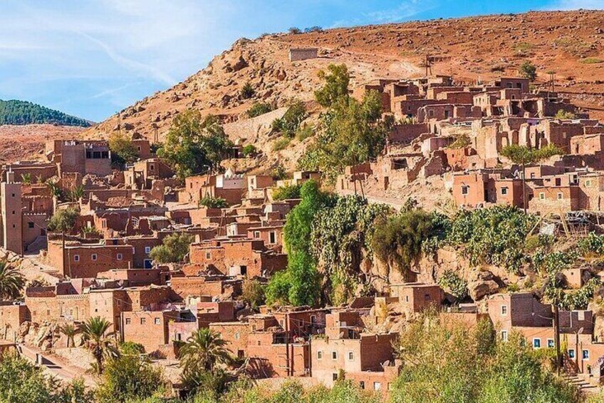 Atlas Mountains and Three Valleys & Waterfalls - Camel ride Day Trip Marrakech