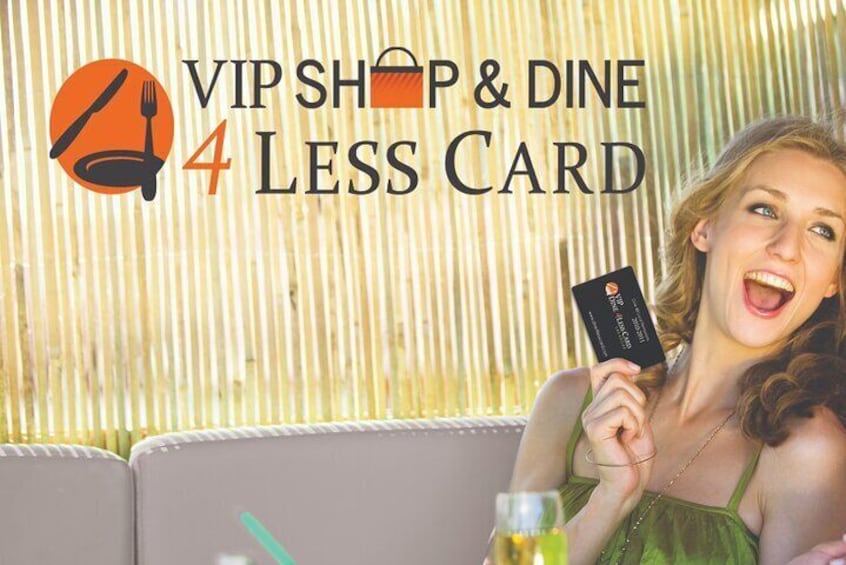 VIP Shop & Dine 4Less Card - Las Vegas
