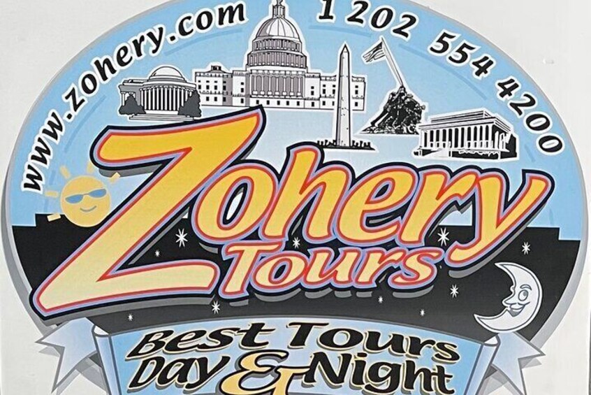 Day or Night Grand Sightseeing Tour of Washington DC with Stops at 8 Top Sites