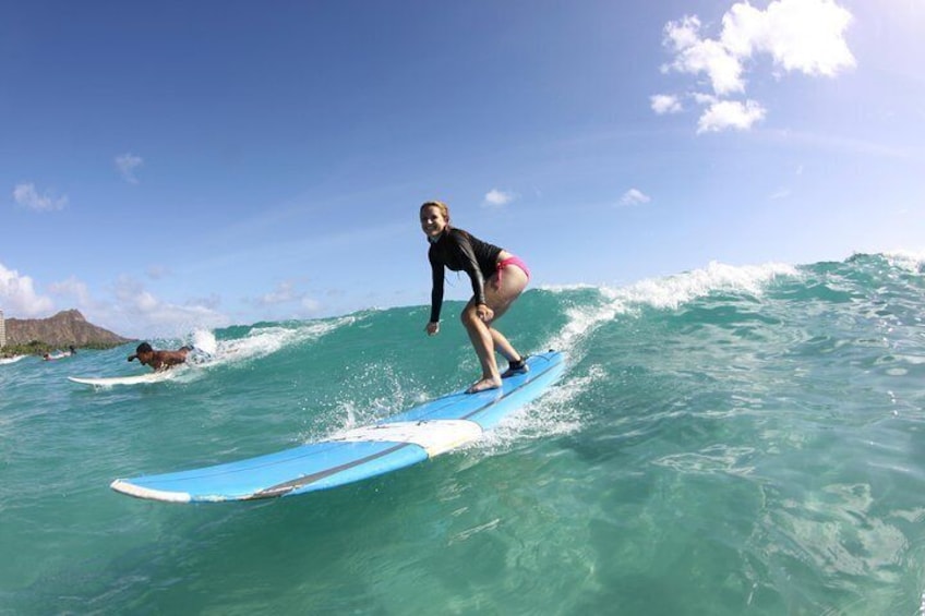 Classic Surf Shot with Diamondhead