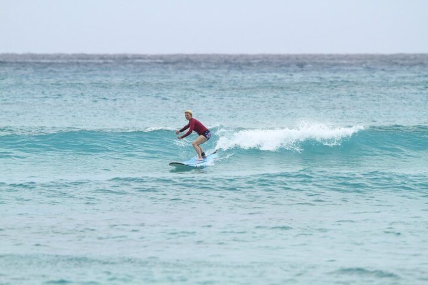 Surfing Lessons On Waikiki Beach