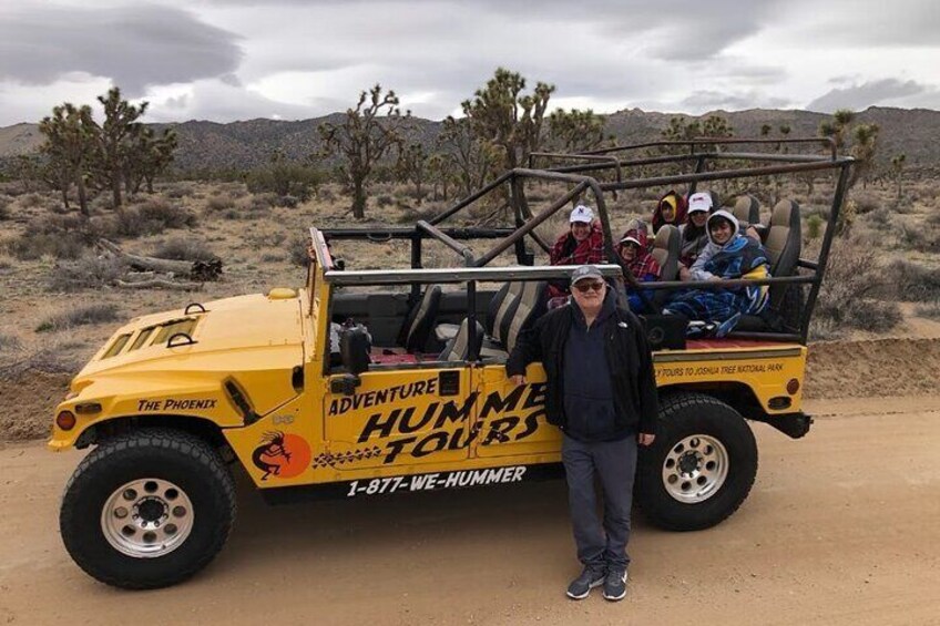 Joshua Tree Open Air Hummer Adventure