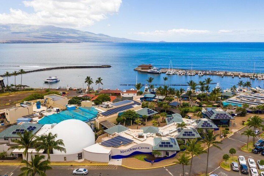 Maui Ocean Center located at Ma'alaea, Maui.