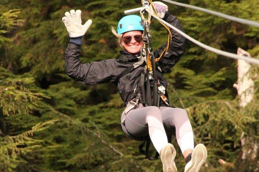 Rainforest Zip, Skybridge & Rappel Adventure in Ketchikan, AK