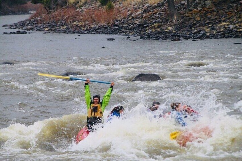 2 Hour Rafting on the Yellowstone River