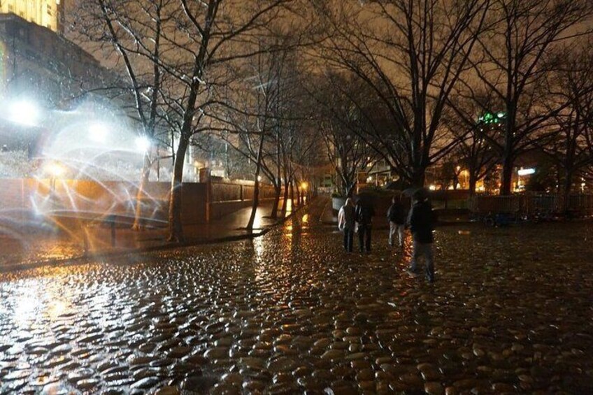 Haunted area of Dock Street infamous for both murders and philandering's in Revolutionary Era Philadelphia